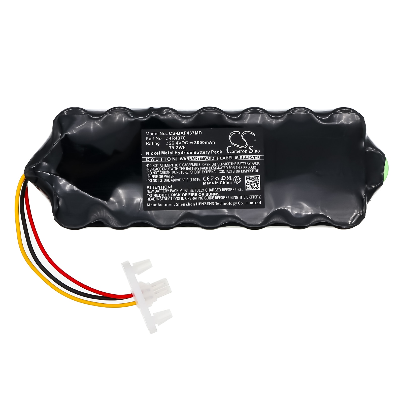 Batteri for medisinsk for Baxter Healthcare Fenwal Autoseal 4R4370