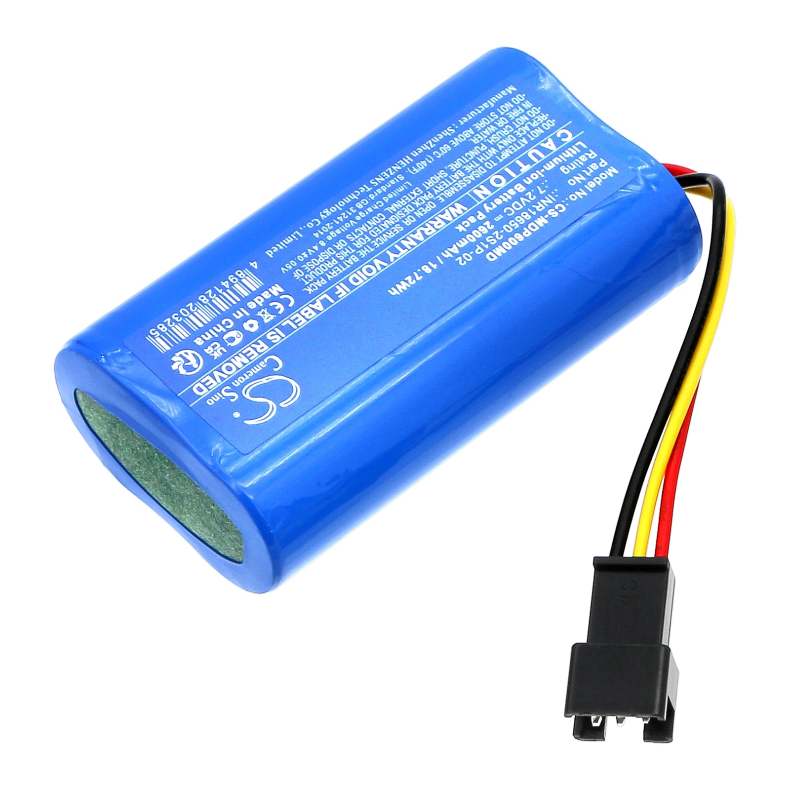 Batteri for medisinsk bruk for Medcaptain SYS-6010A, MP-60A