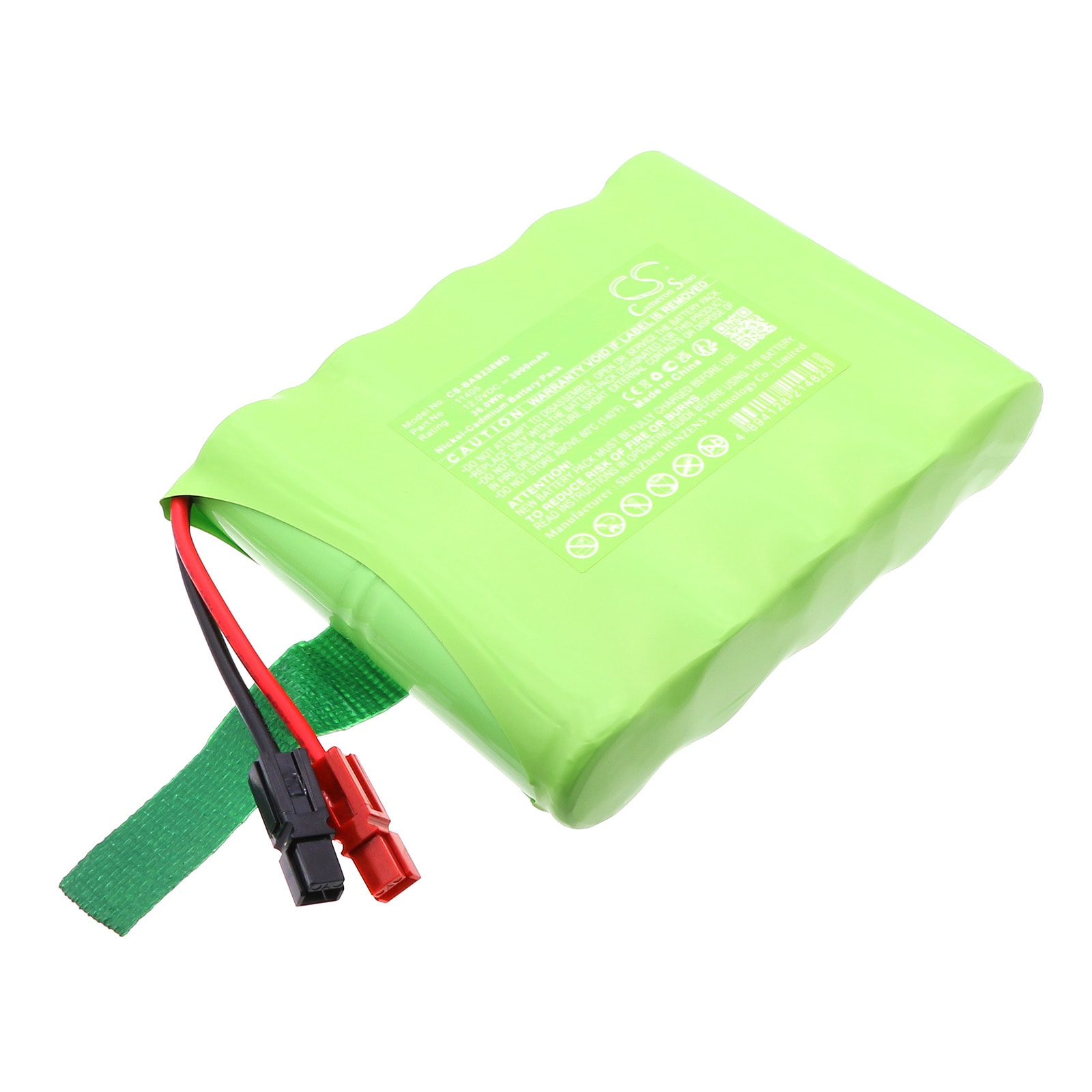 Batteri for medisinsk for Baxter Healthcare Tube Sealer 2380