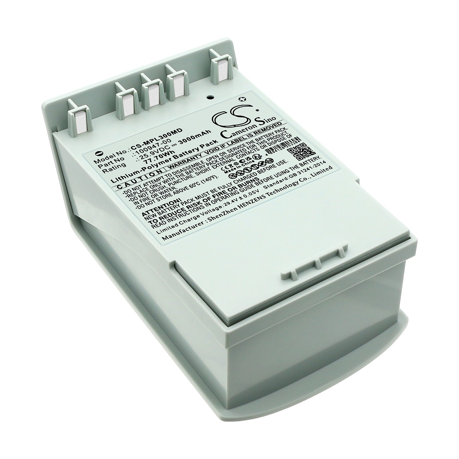 Batteri for medisinsk bruk for Medtronic LUCAS 2, LUCAS 3