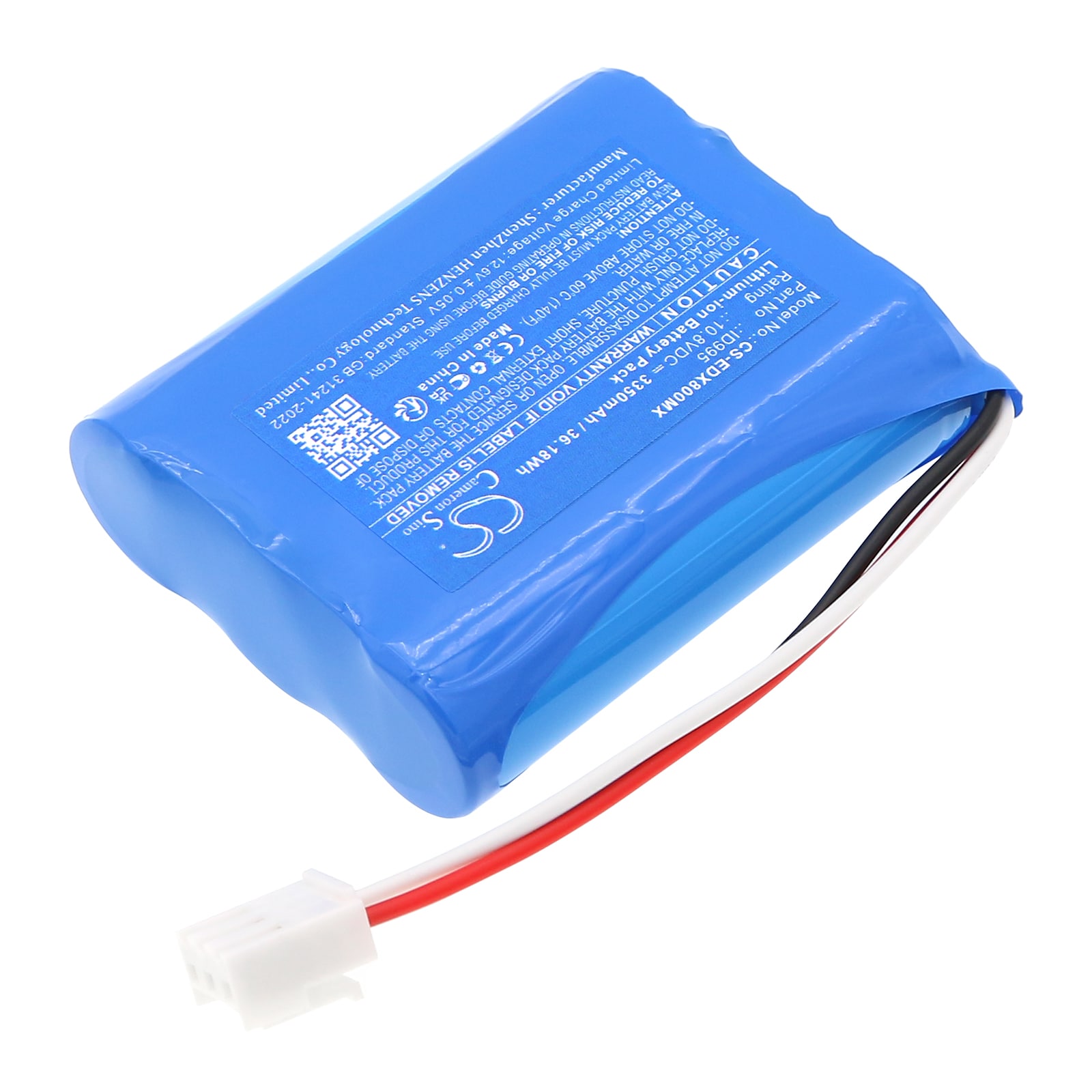 Batteri for medisinsk bruk for EDAN EPM5, EPM7, EPM8 osv.