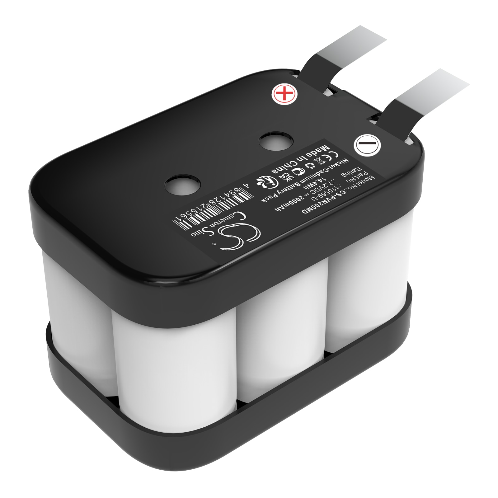 Batteri for medisinsk for Physiomed Hivamat 200, Hivamat 200 Muskelstimulator