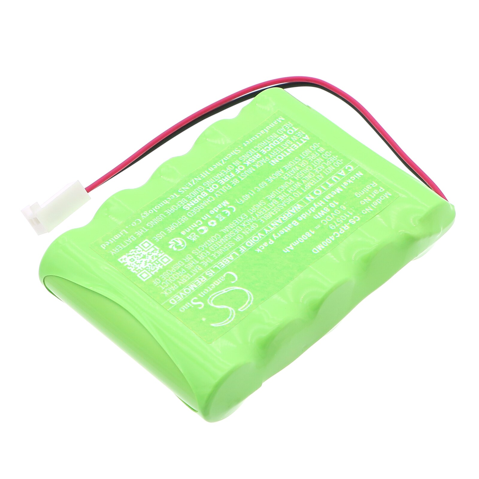 Batteri for medisinsk utstyr til Respironics 60-monitor, Caradyne Criterion 40 osv.