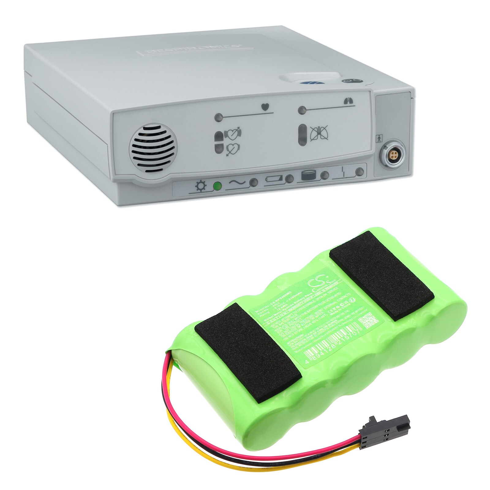 Batteri for medisinsk for Respironics 4003, Smart Monitor 2