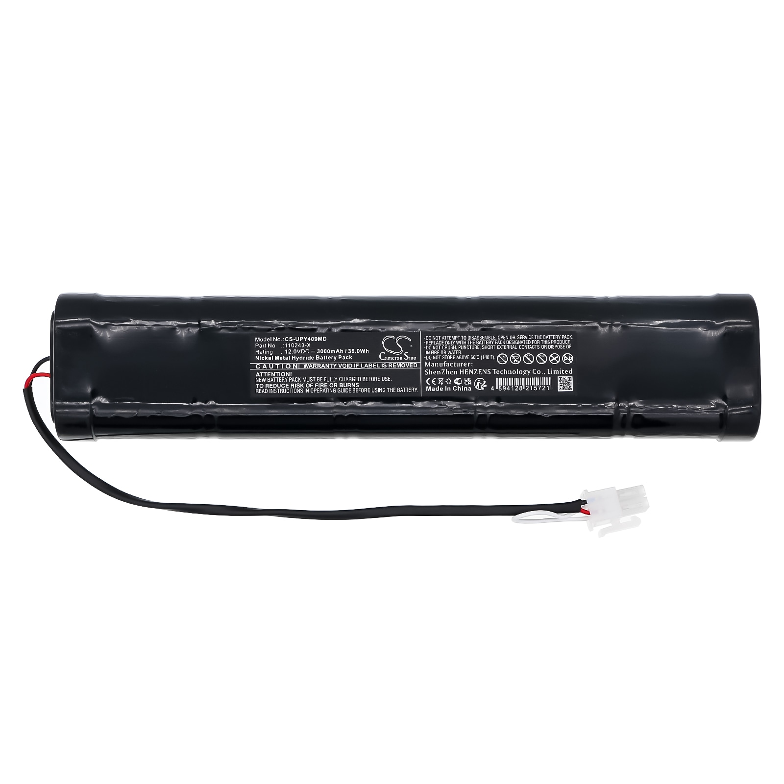Batteri for medisinsk for Uniphy Uniphy 409