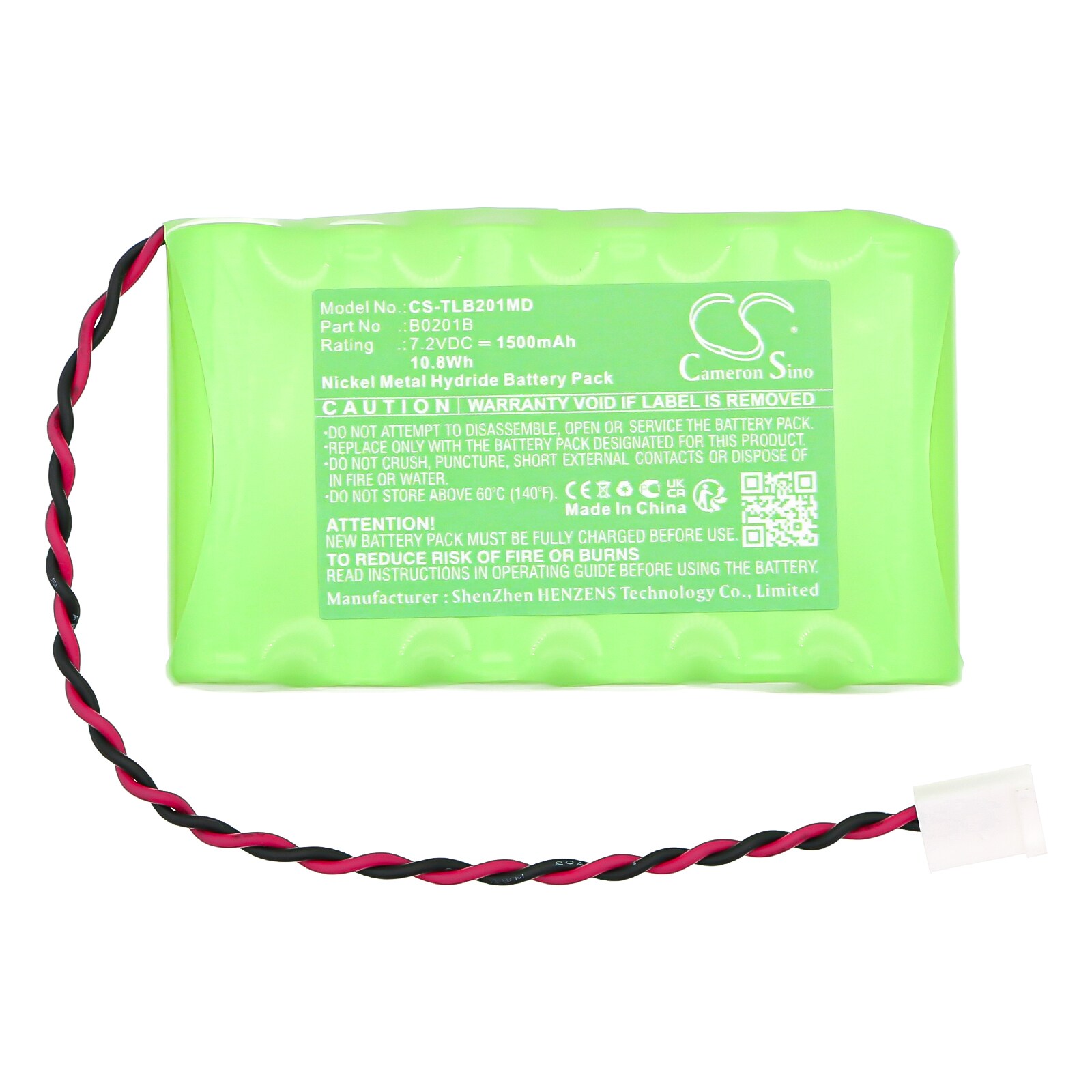 Batteri for medisinsk bruk til Tunstall Lifeline Vi, Lifeline Vi+
