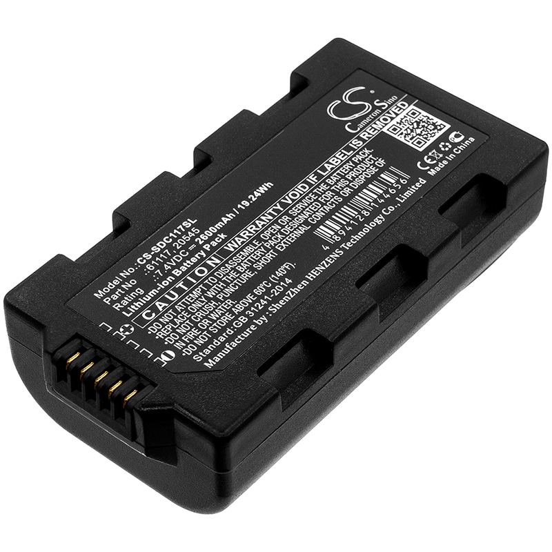 Batteri for å teste, oppmåling, Utstyr for Sokkia Juniper Mesa Field, Topcon Tesla