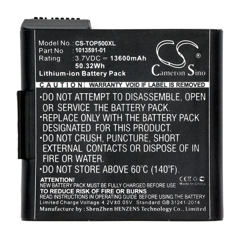 Batteri for test, undersøkelse, utstyr for Sokkia SHC-5000