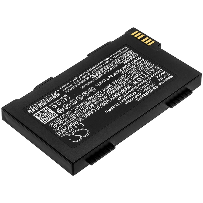 Batteri for test, undersøkelse, utstyr for HumanWare BrailleNote, VoiceNote Apex