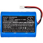 Batteri for test, undersøkelse, utstyr for Argos Omega Zen-pipettekontrollere