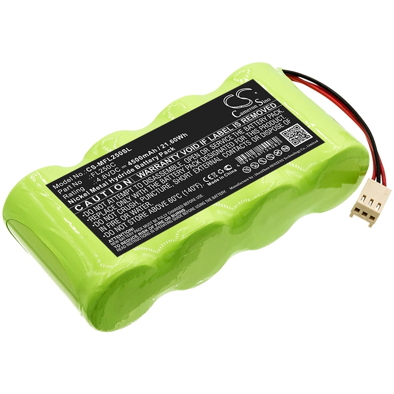 Batteri for test, undersøkelse, utstyr for Metland FL250HV, FL250VA-N, LX250