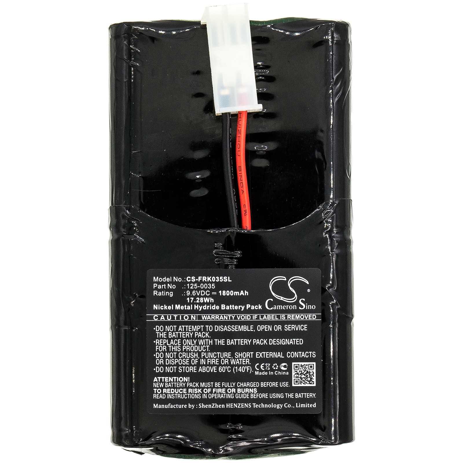 Batteri for test, undersøkelse, utstyr for Franklin Grid C051 Celltron