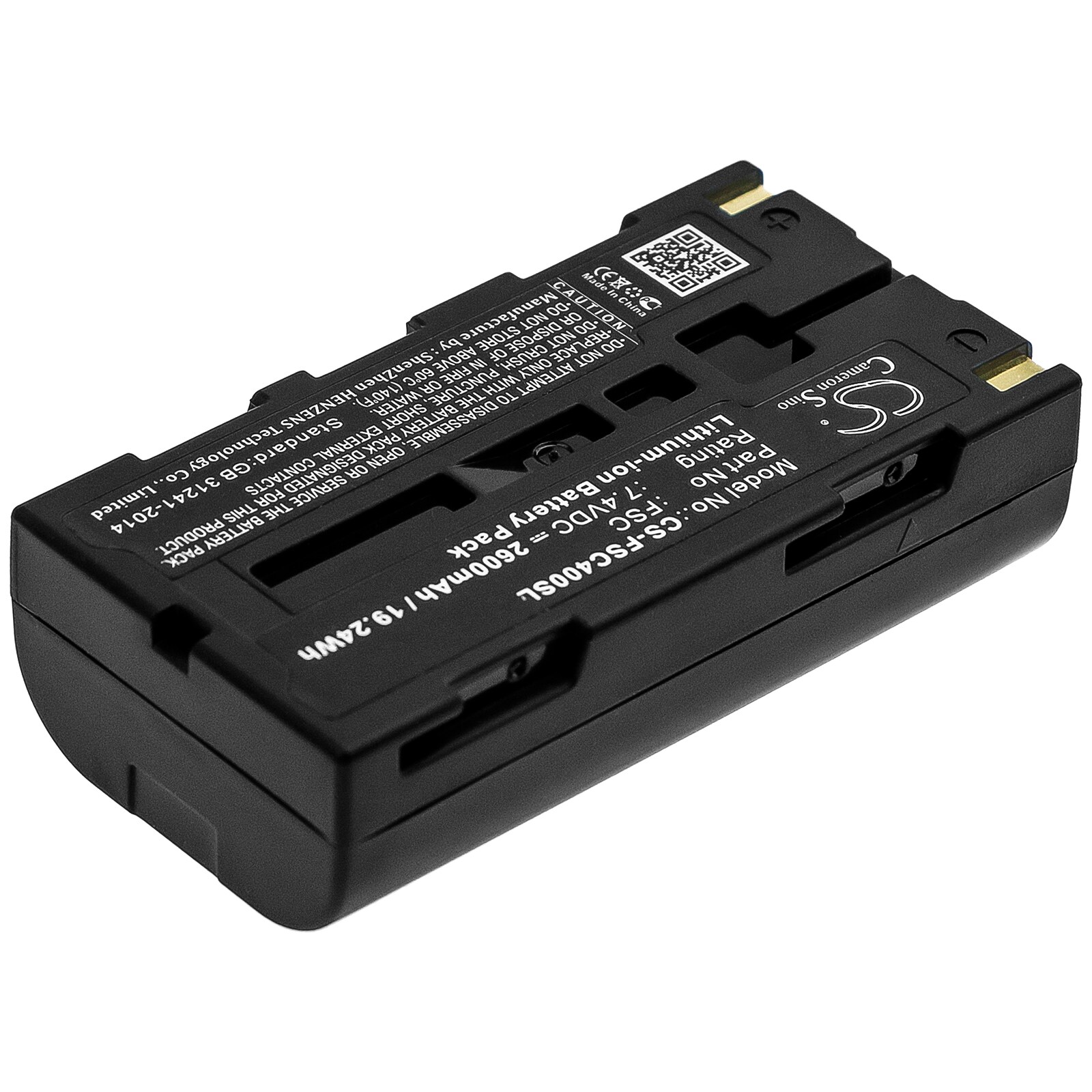 Batteri for test, undersøkelse, utstyr for Fuji, FSC, FSC3 etc.