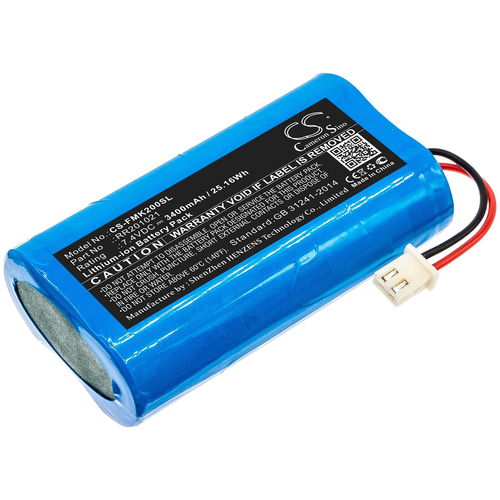 Batteri for test, undersøkelse, utstyr for Fusion Splicer Easy Splicer mk2