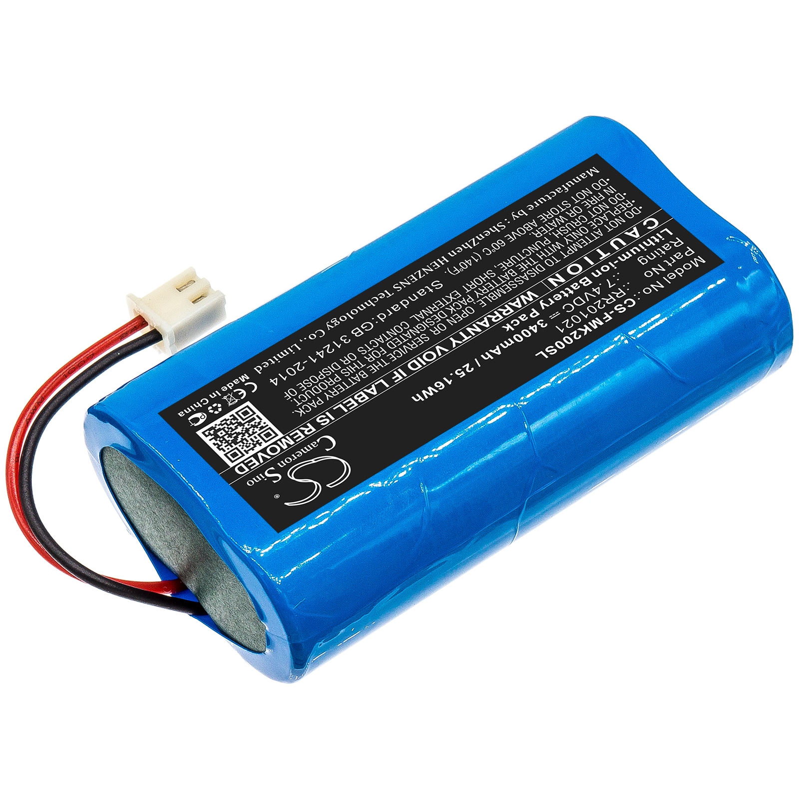 Batteri for test, undersøkelse, utstyr for Fusion Splicer Easy Splicer mk2