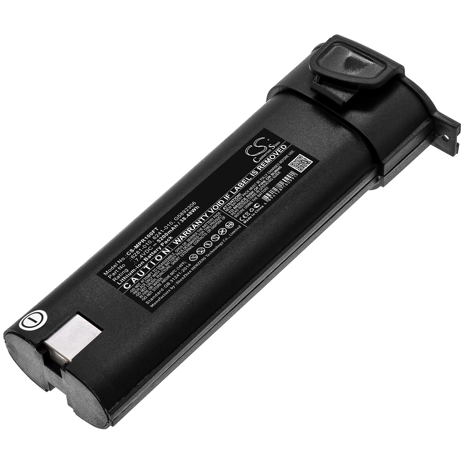 Batteri for test, undersøkelse, utstyr for Monarch Nova-Pro stroboskoper