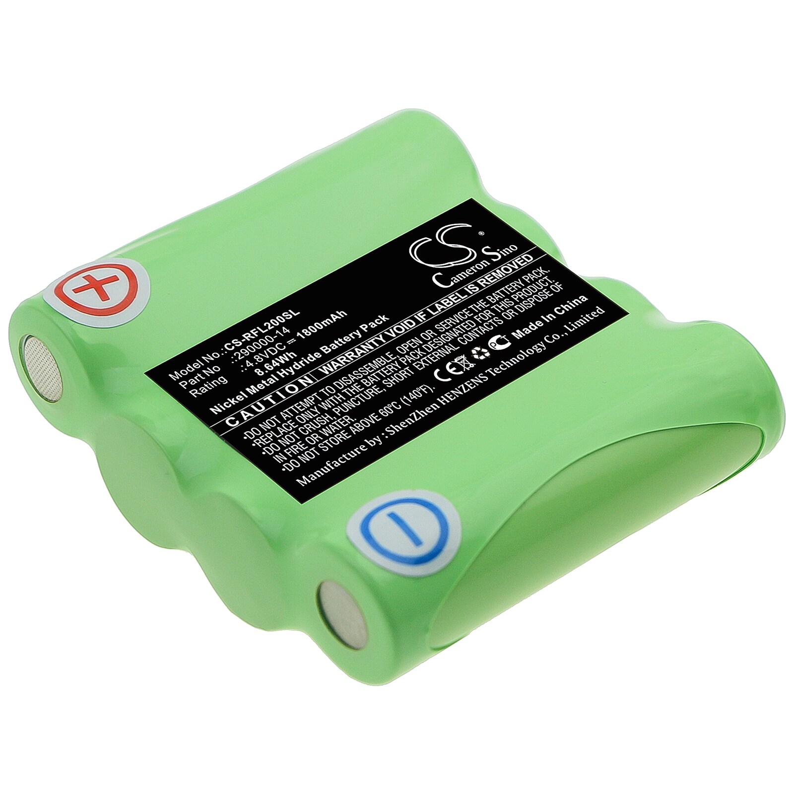 Batteri for test, undersøkelse, utstyr for Geo-Fennel Rotation Laser FL 200A