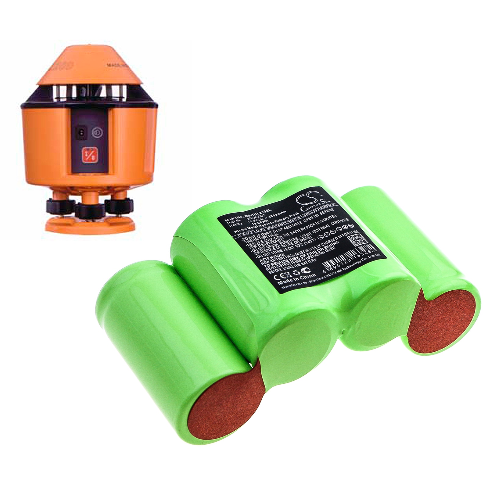 Batteri for test, undersøkelse, utstyr for Theis TAL Evolution (200), TAL S