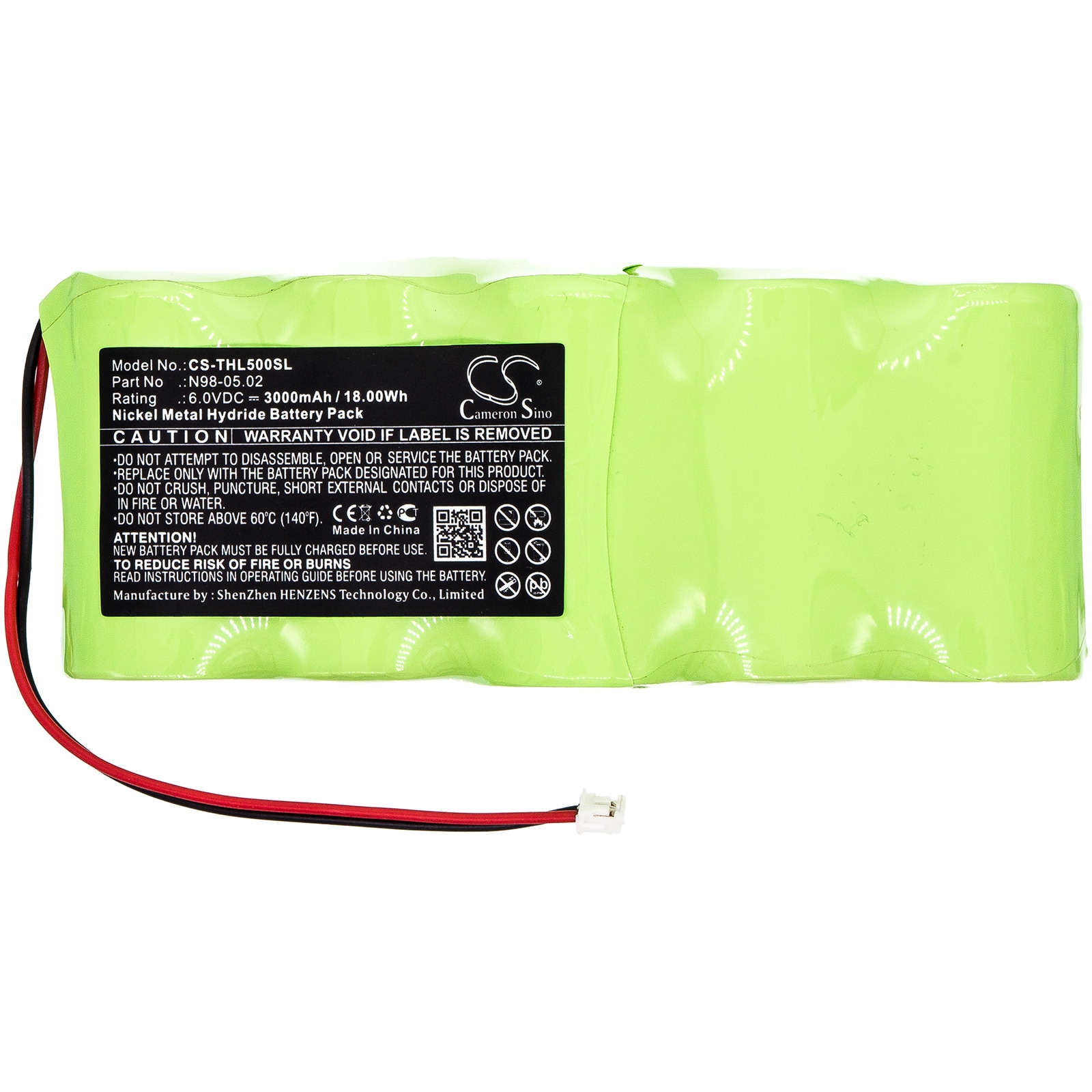 Batteri for test, undersøkelse, utstyr for Theis Laser TPL 50 HV, Laser TPL 400 og andre.