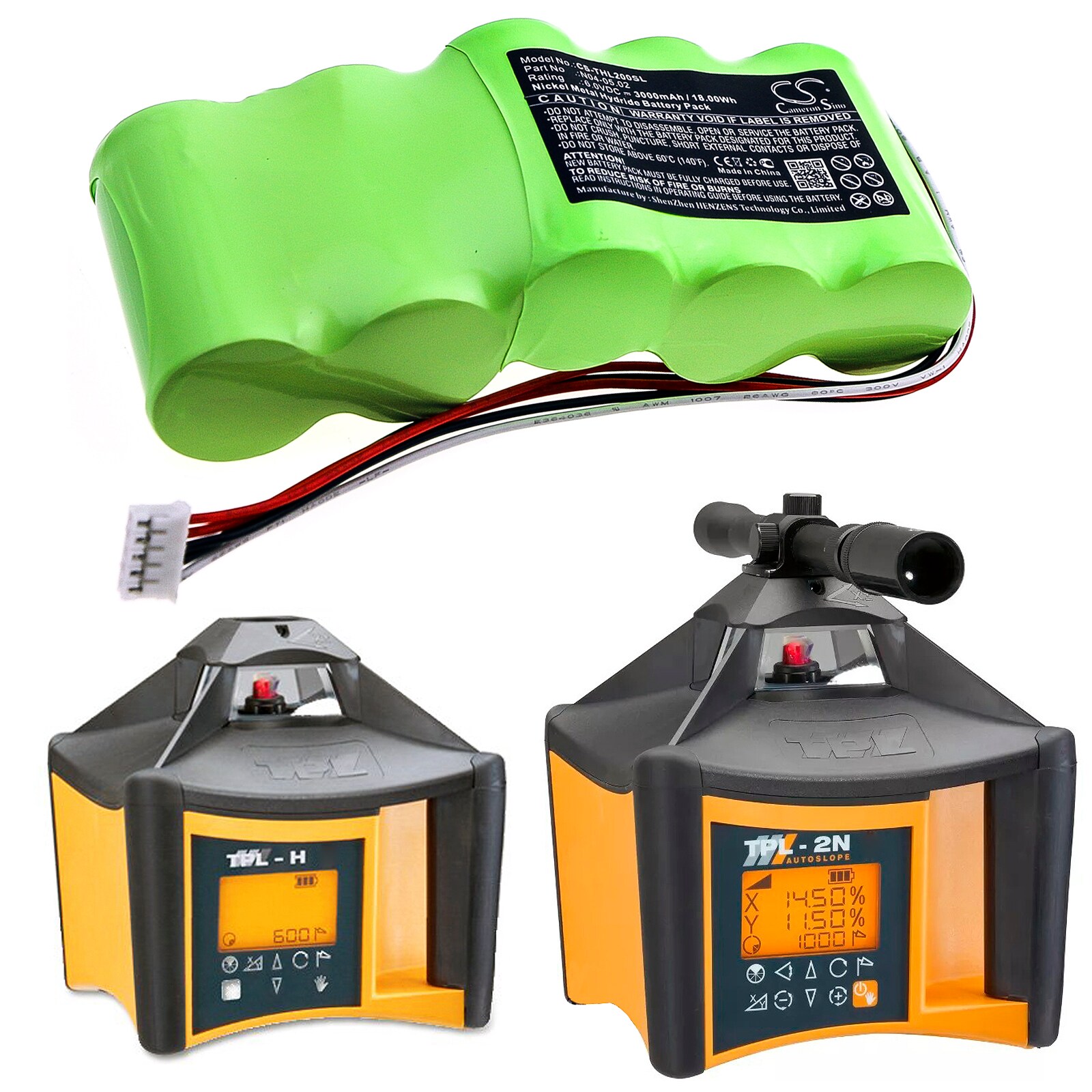 Batteri for test, undersøkelse, utstyr for Theis TPL-H, TPL-2N