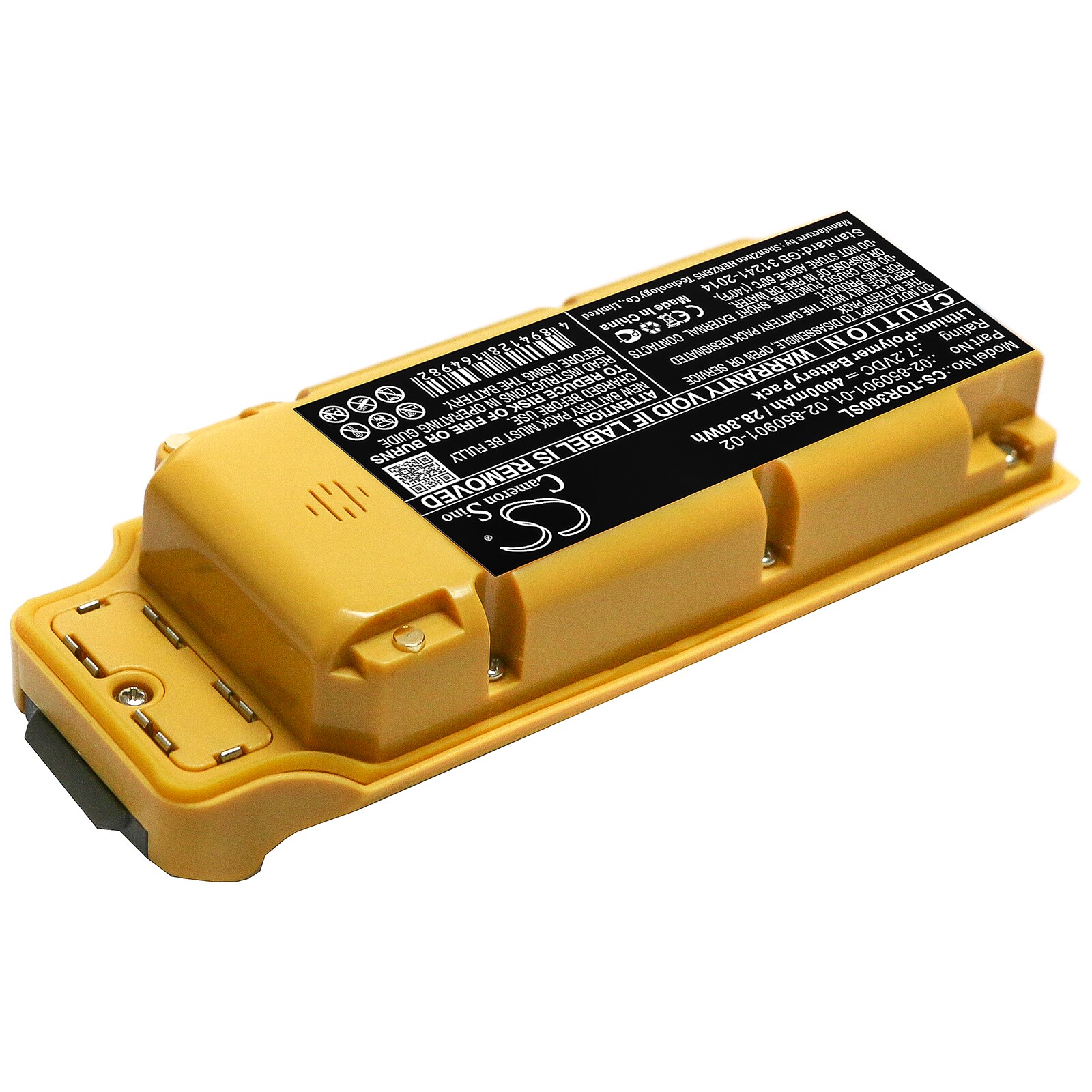 Batteri for test, undersøkelse, utstyr for Topcon GR-3, GR-5