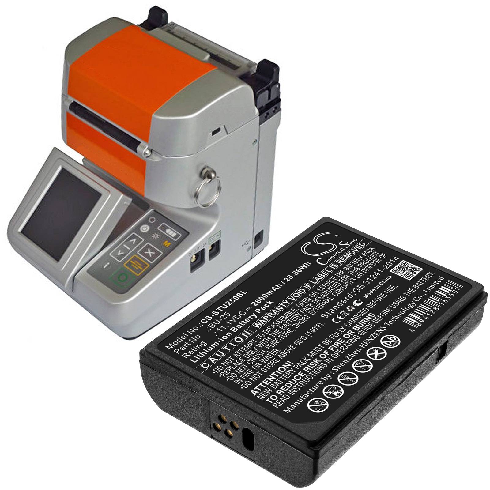 Batteri for test, undersøkelse, utstyr for Sumitomo Type-25, Type-25e