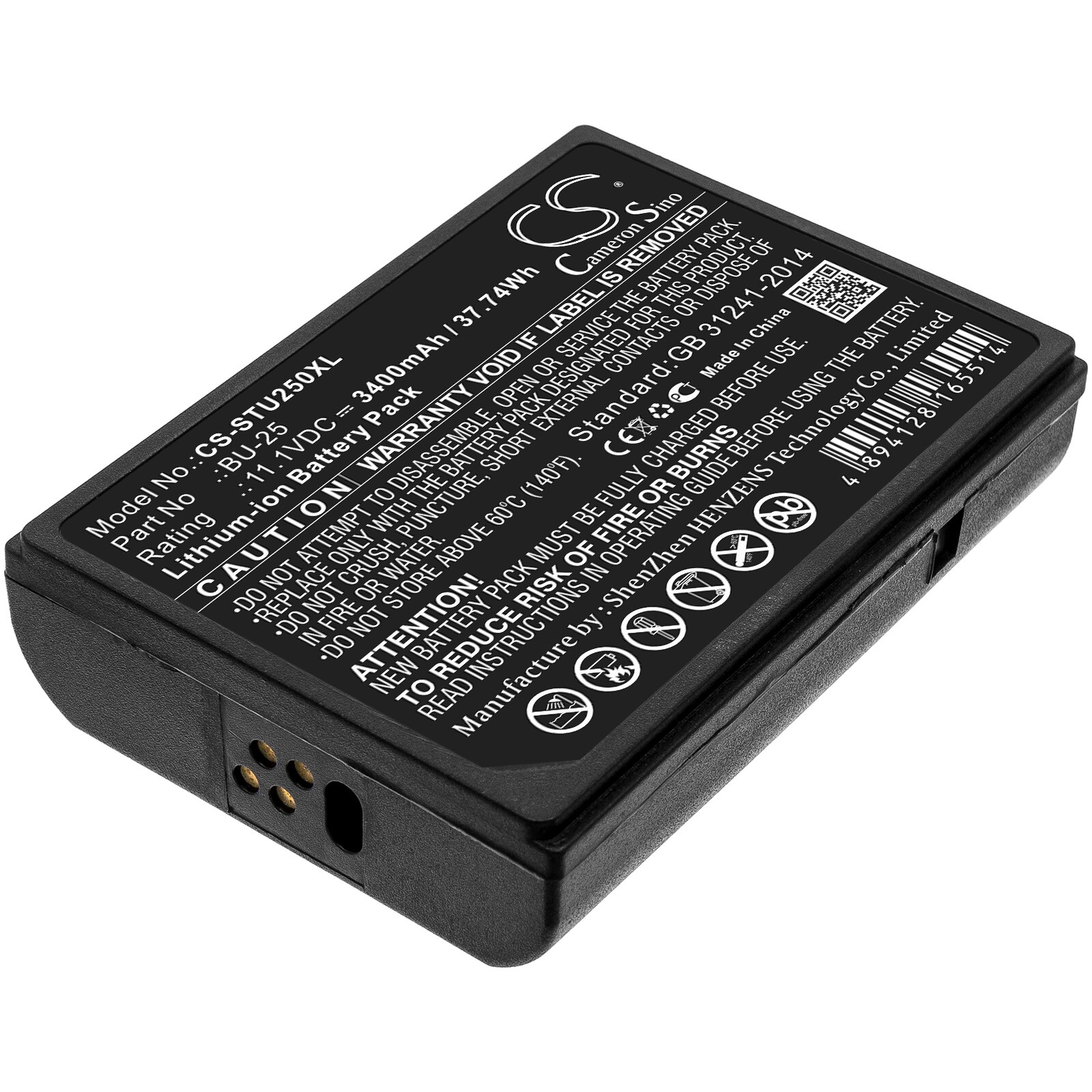 Batteri for test, undersøkelse, utstyr for Sumitomo Type-25, Type-25e