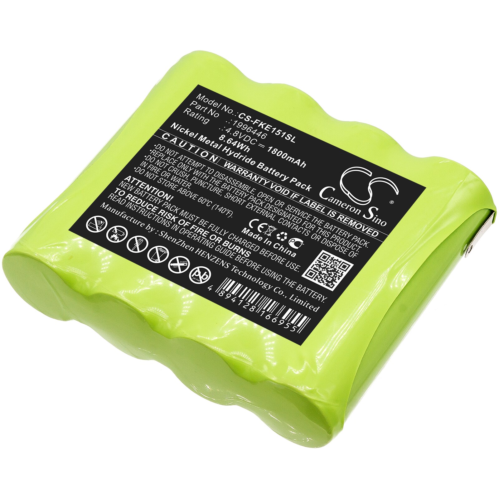 Batteri for test, undersøkelse, utstyr for Fluke E1515W