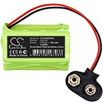 Batteri for test, eksamen, utstyr for SAT-CABLE SPM 22, IRM 5, IRM 7 etc.