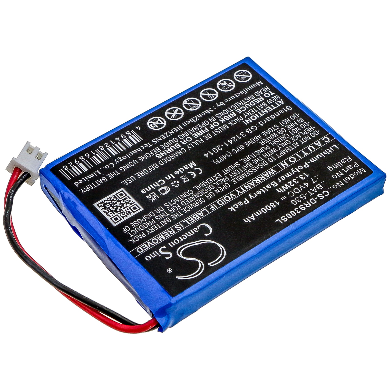 Batteri for test, undersøkelse, utstyr for Deviser S30