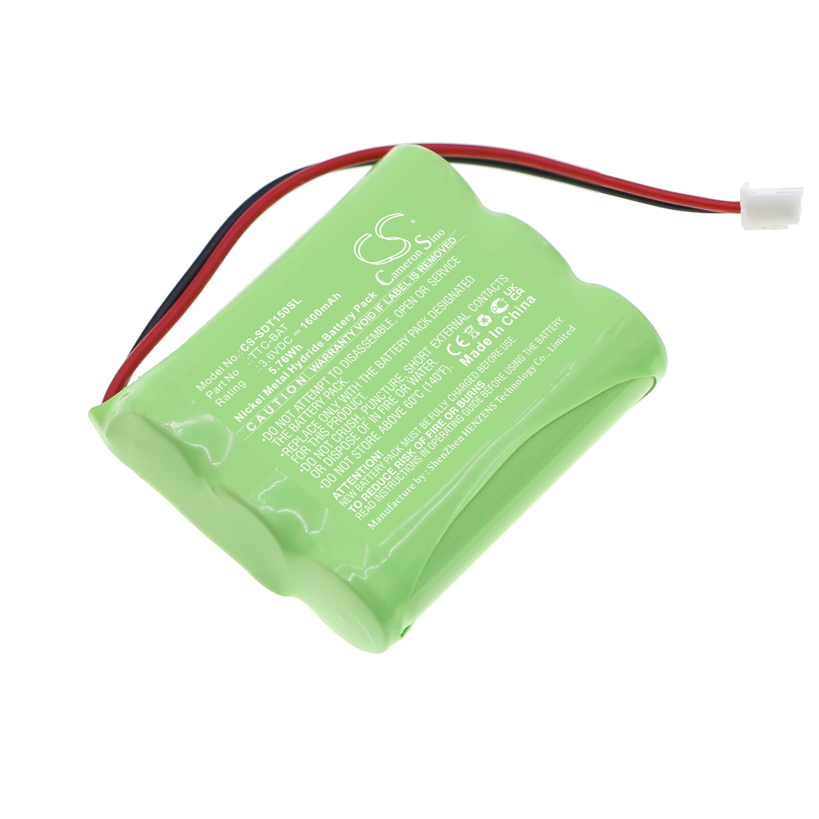 Batteri for test, undersøkelse, Utstyr for Shimpo TTC Testere, TTC-1-5N
