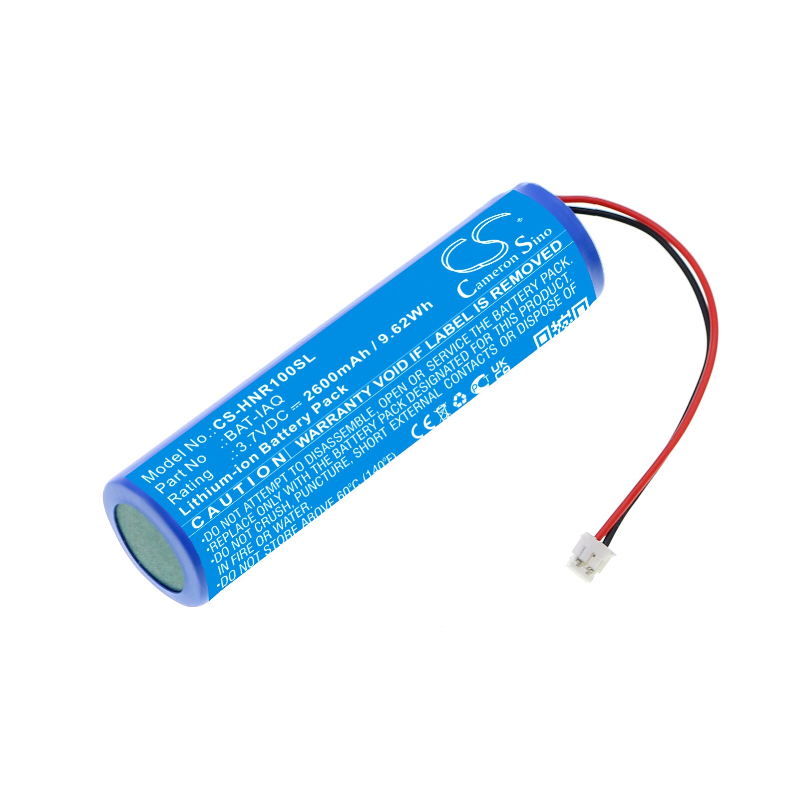 Batteri for test, undersøkelse, utstyr for Honeywell HAQSPA, HAQSPA-R