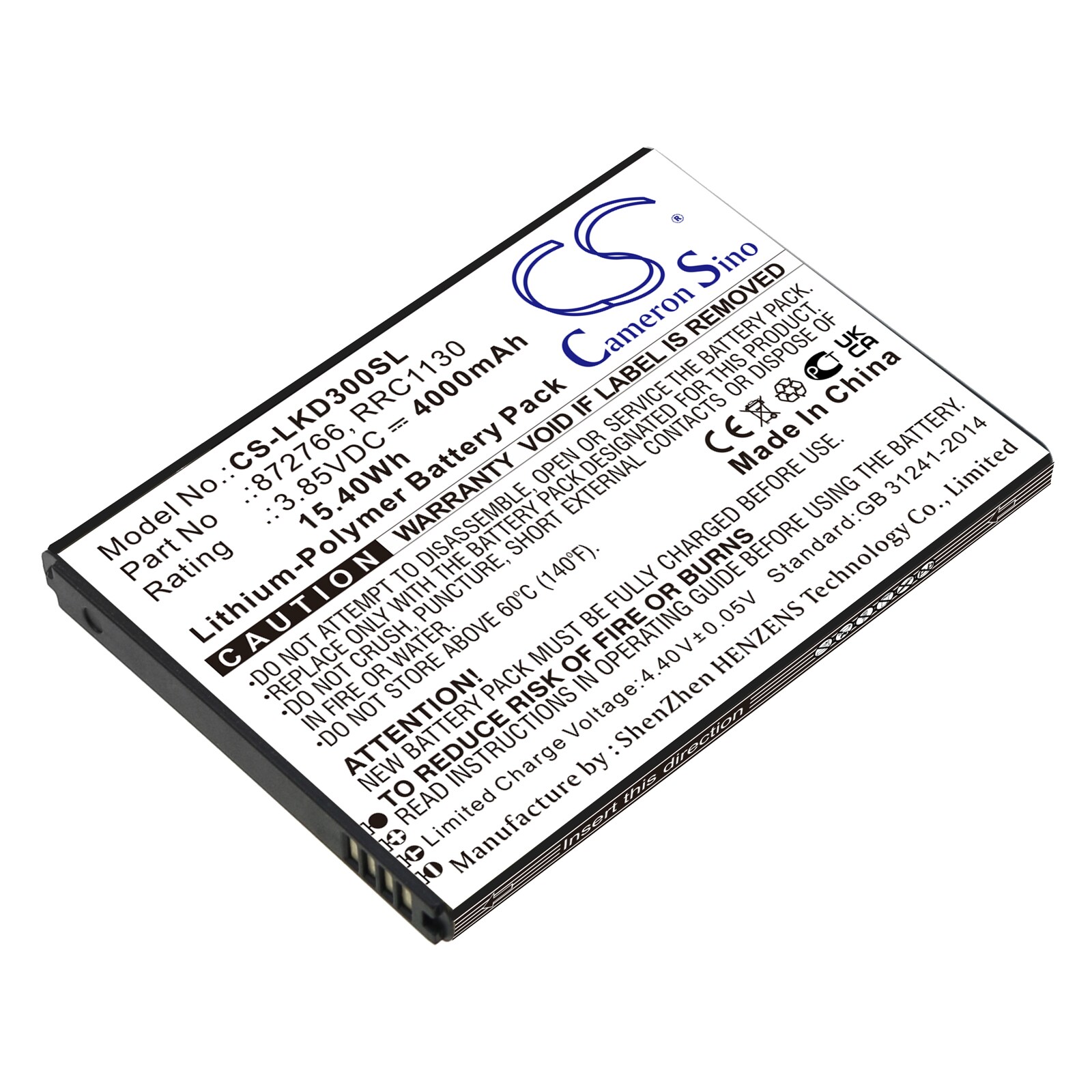 Batteri for test, undersøkelse, utstyr for Leica BLK3D Imager, BLK3D Imager Premium