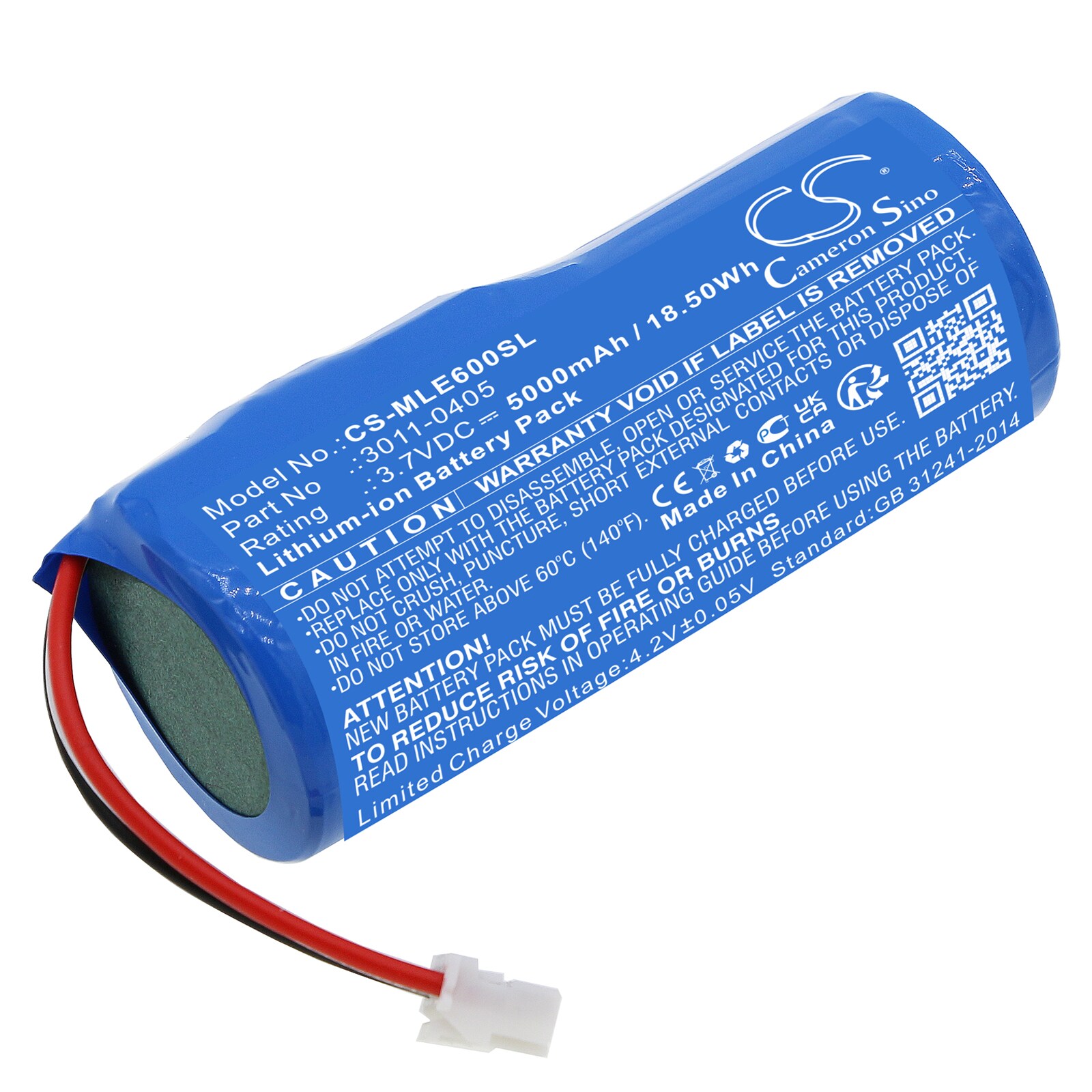 Batteri for test, undersøkelse, utstyr for Minelab Equinox 600, Equinox 800