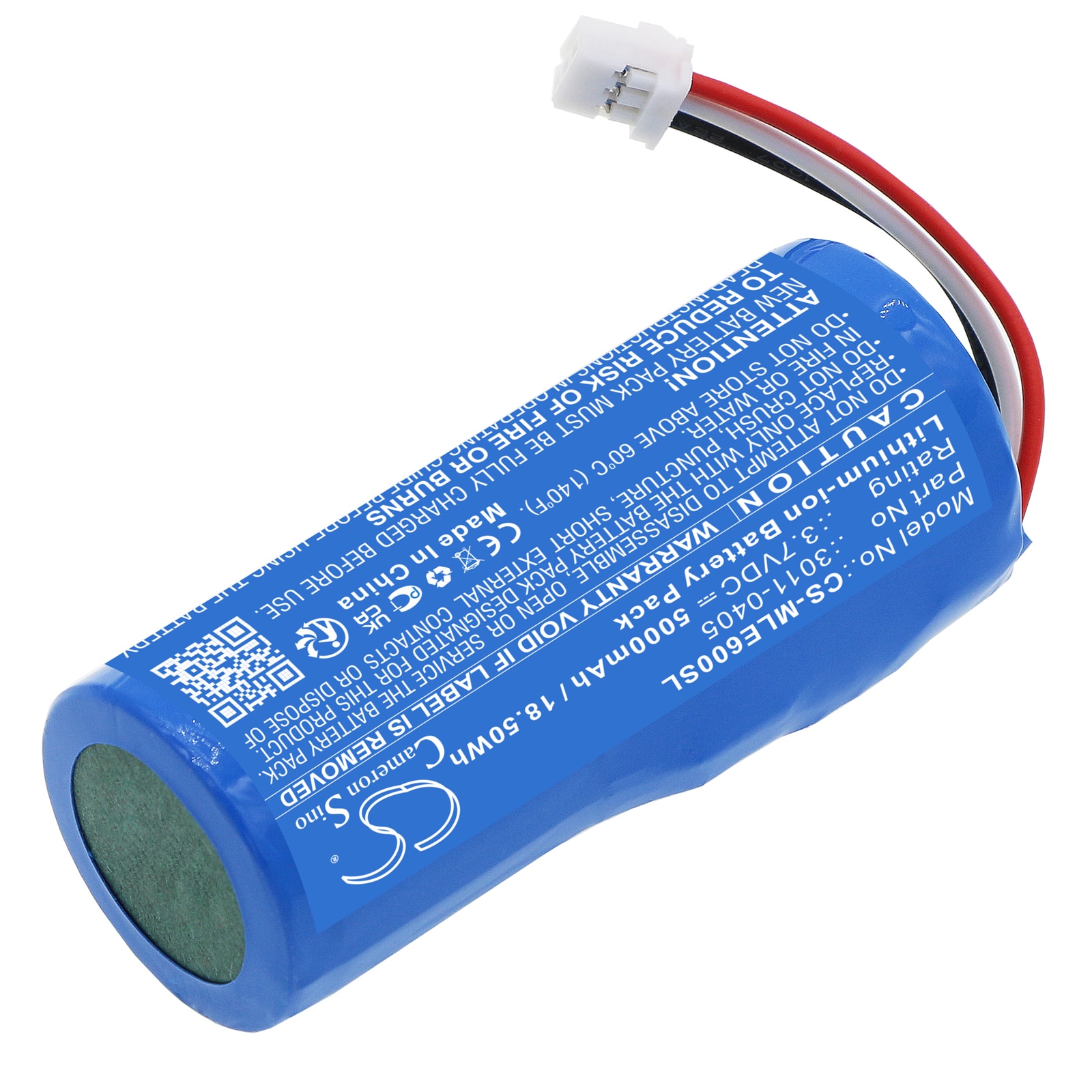 Batteri for test, undersøkelse, utstyr for Minelab Equinox 600, Equinox 800