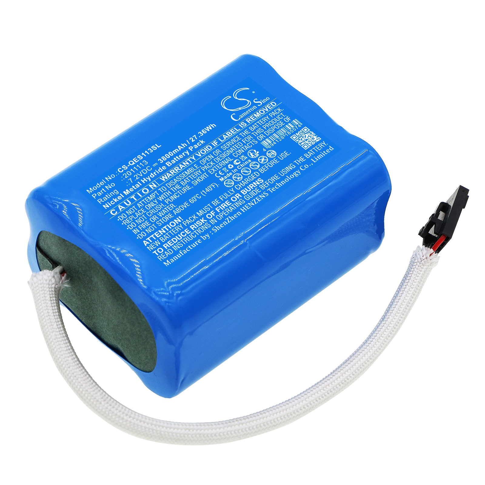 Batteri for test, undersøkelse, Utstyr for QED Environmental Systems