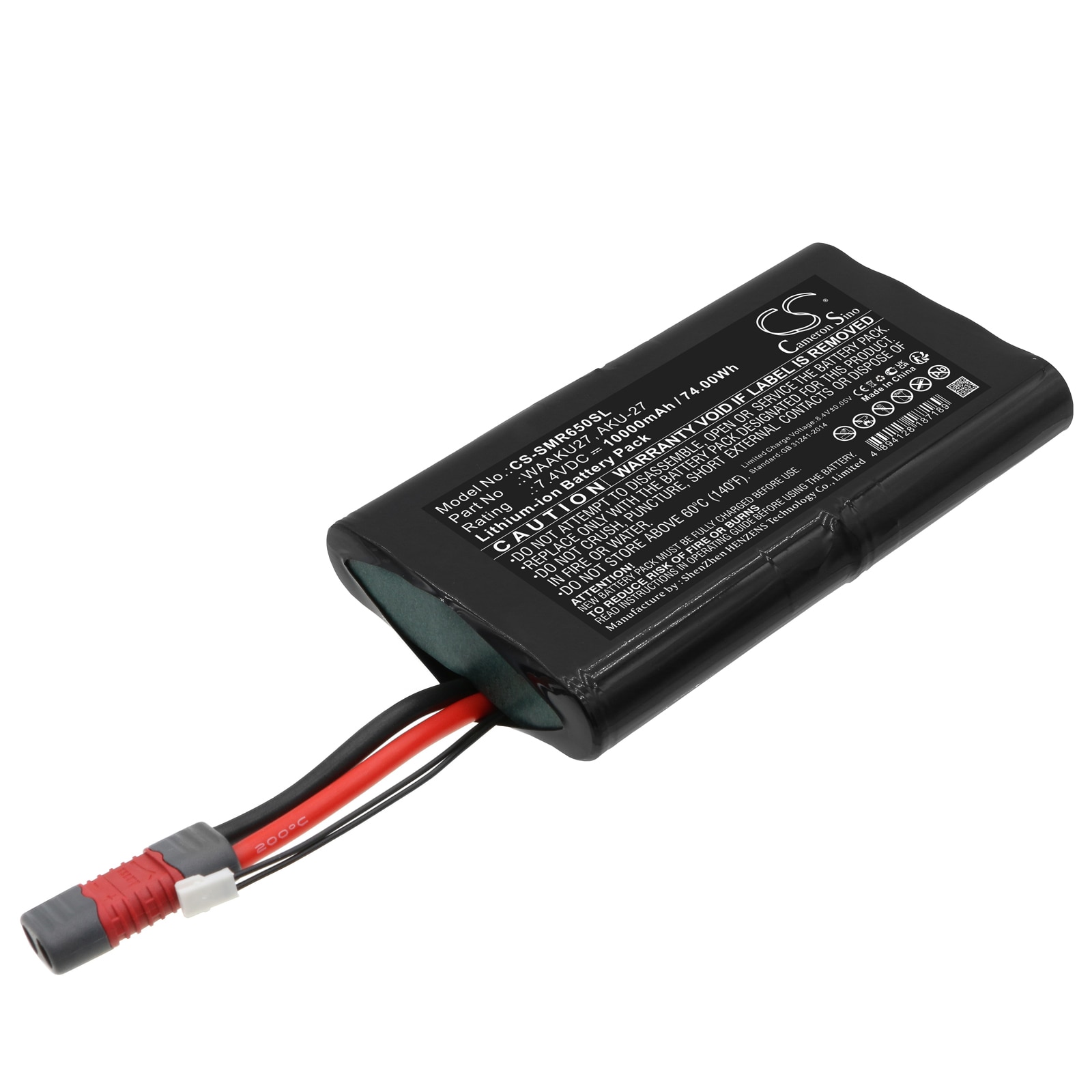 Batteri for test, undersøkelse, utstyr for Sonel MMR-650 lavresistansmåler