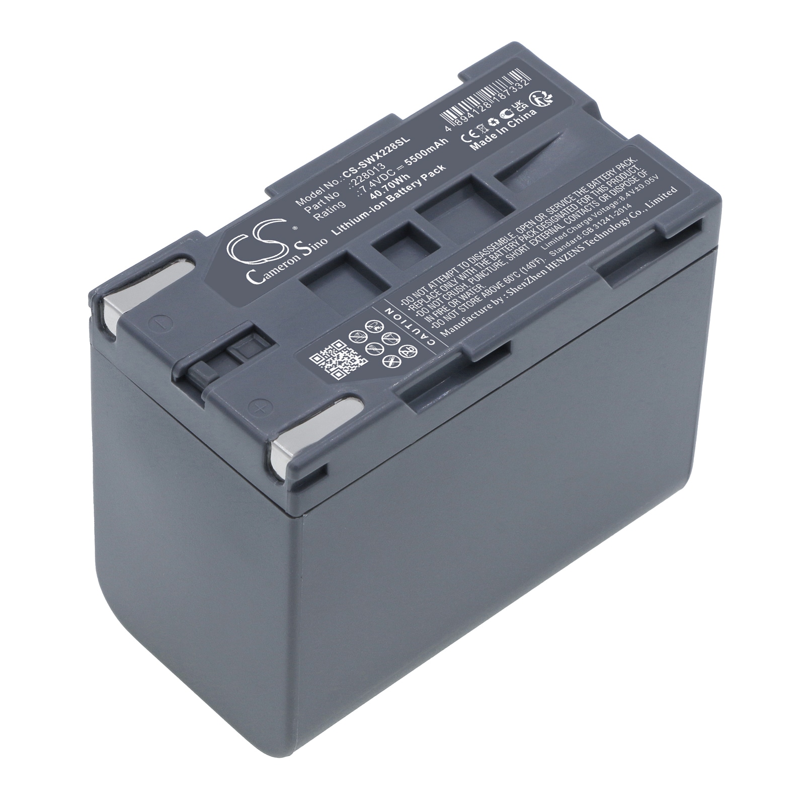 Batteri for test, undersøkelse, utstyr for Softing IT WireXpert