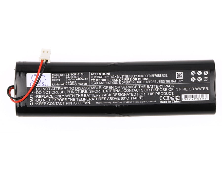 Batteri for test, undersøkelse, utstyr for Topcon Hiper Pro, Hiper Lite Plus etc.