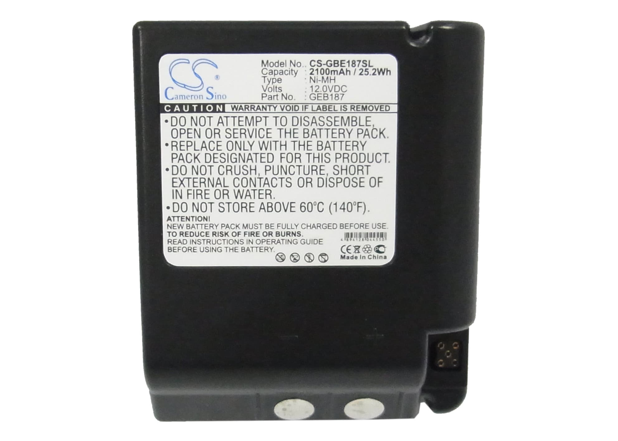 Batteri for test, undersøkelse, Utstyr for Leica TCA1100, TCA1700, TCA1800 og andre.