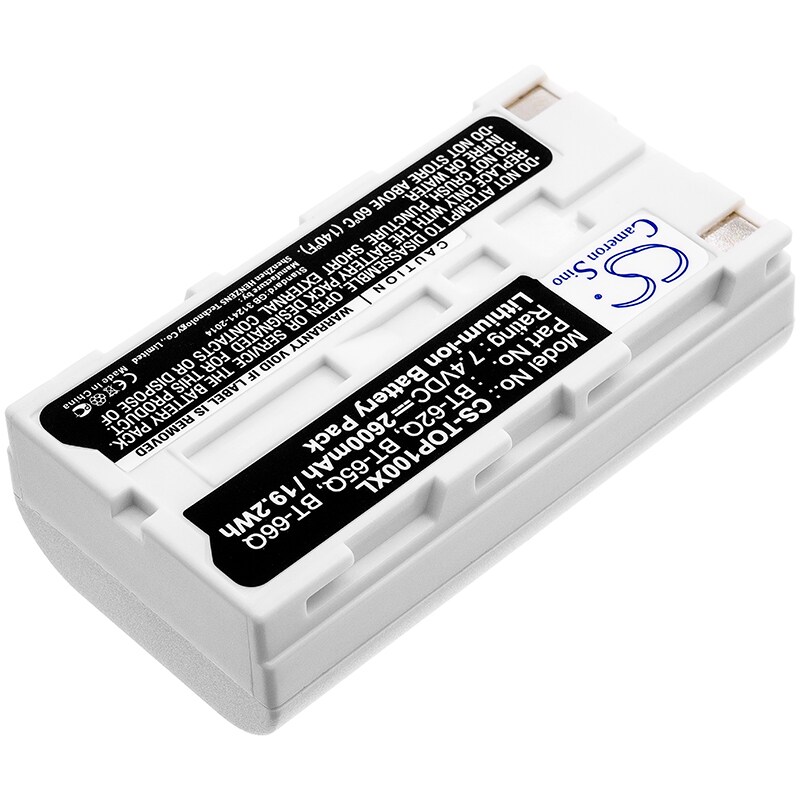 Batteri for test, undersøkelse, utstyr for Topcon SHC250, SHC2500 og andre