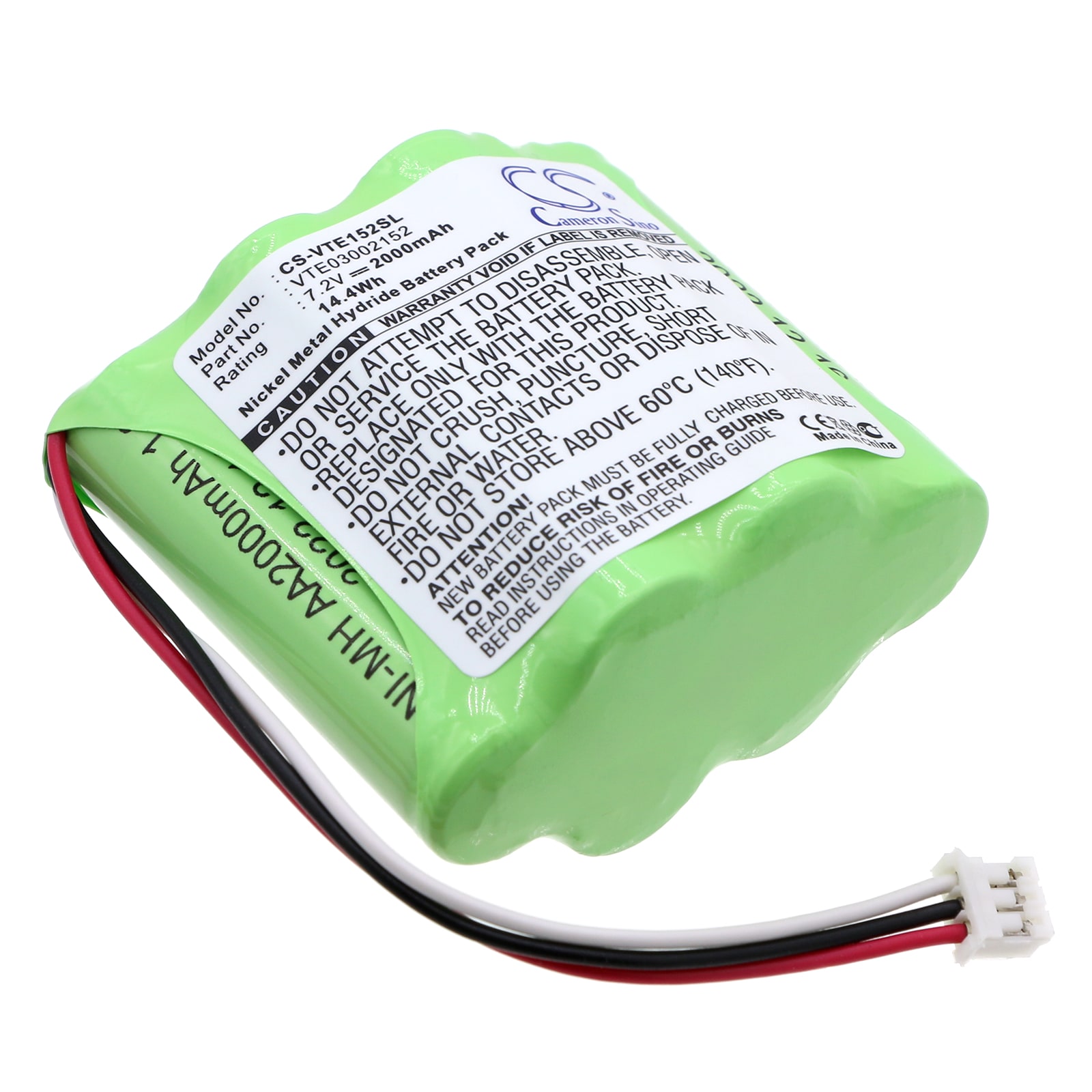 Batteri for test, undersøkelse, Utstyr for Vetronix 03002152, Consult II