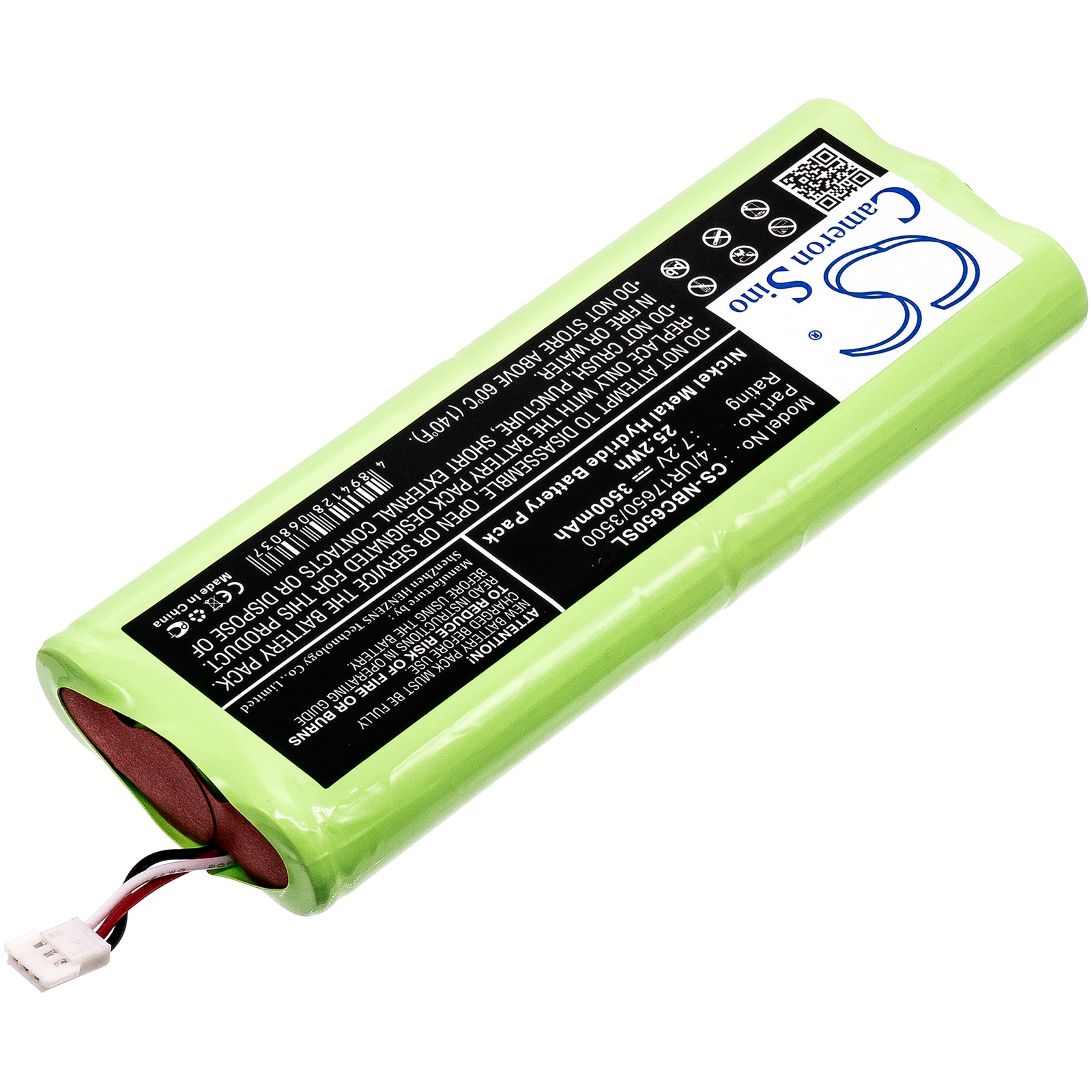 Batteri for test, undersøkelse, utstyr for NIKON DTM-302, NPL-302, NPL-350 og andre