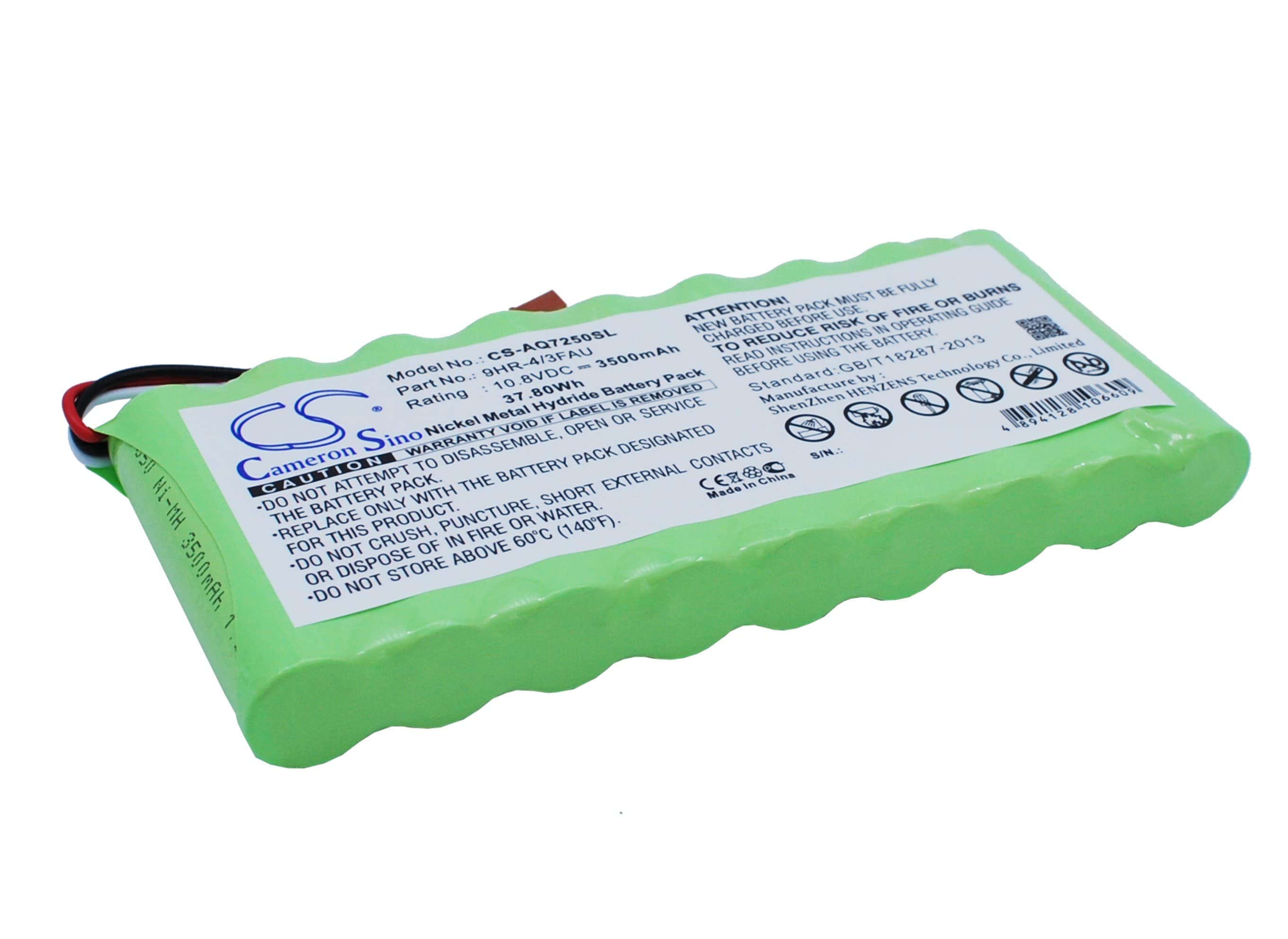Batteri til test, undersøkelse, Utstyr for Ando AQ7250, AQ7250 mini-OTDR