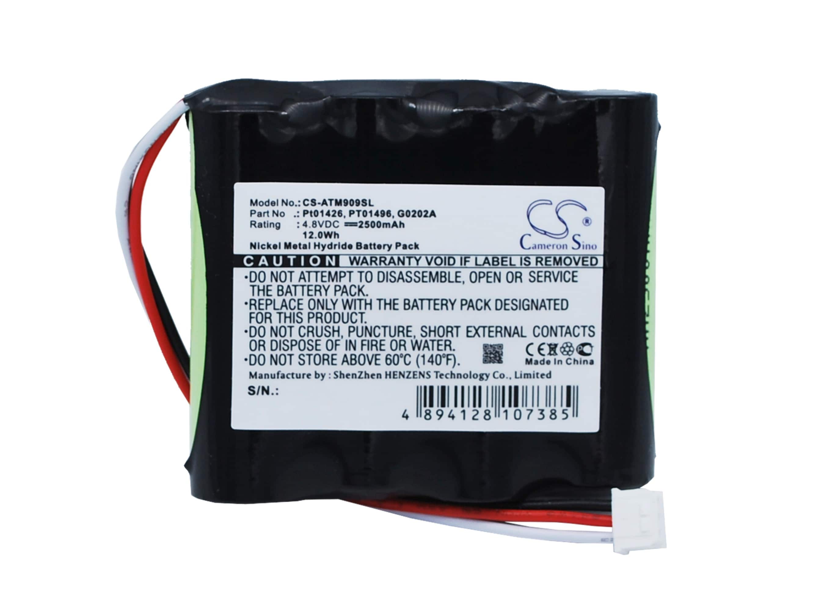 Batteri for test, undersøkelse, utstyr for Anritsu MT9090, MT9090A, 909815B og andre.
