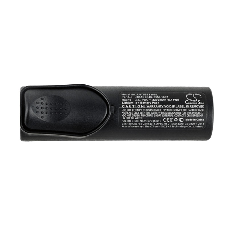 Batteri for test, undersøkelse, utstyr for Testo 320, 327 gassanalysator osv.