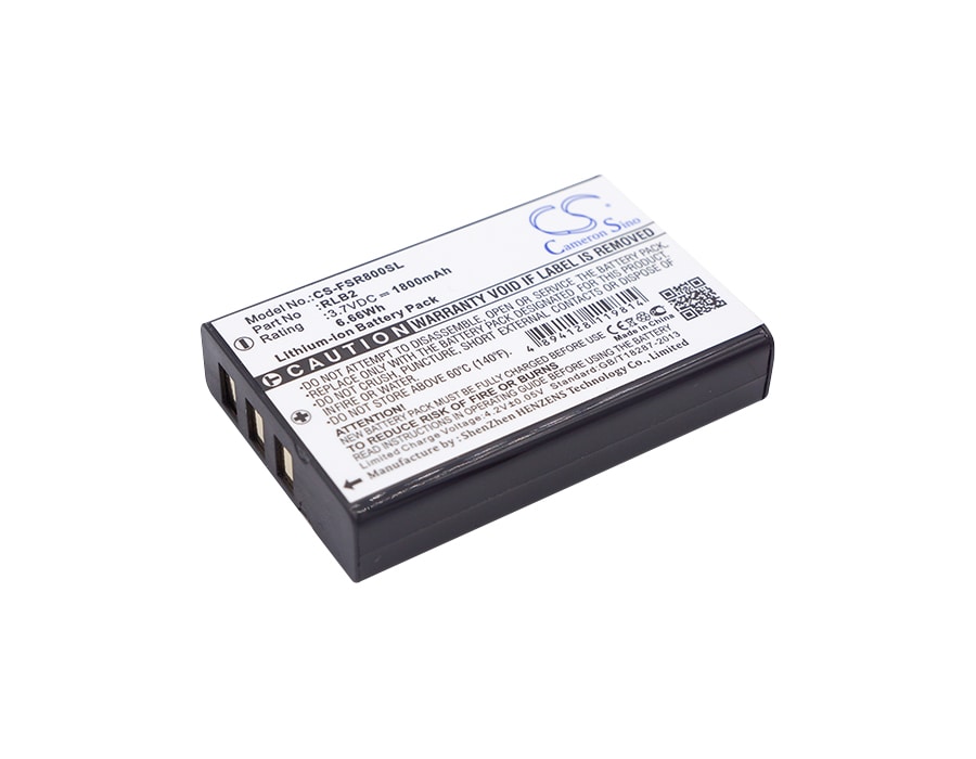 Batteri for test, undersøkelse, Utstyr for Fieldpiece SRL2 lekkasjedetektorer, SRL8 og andre.