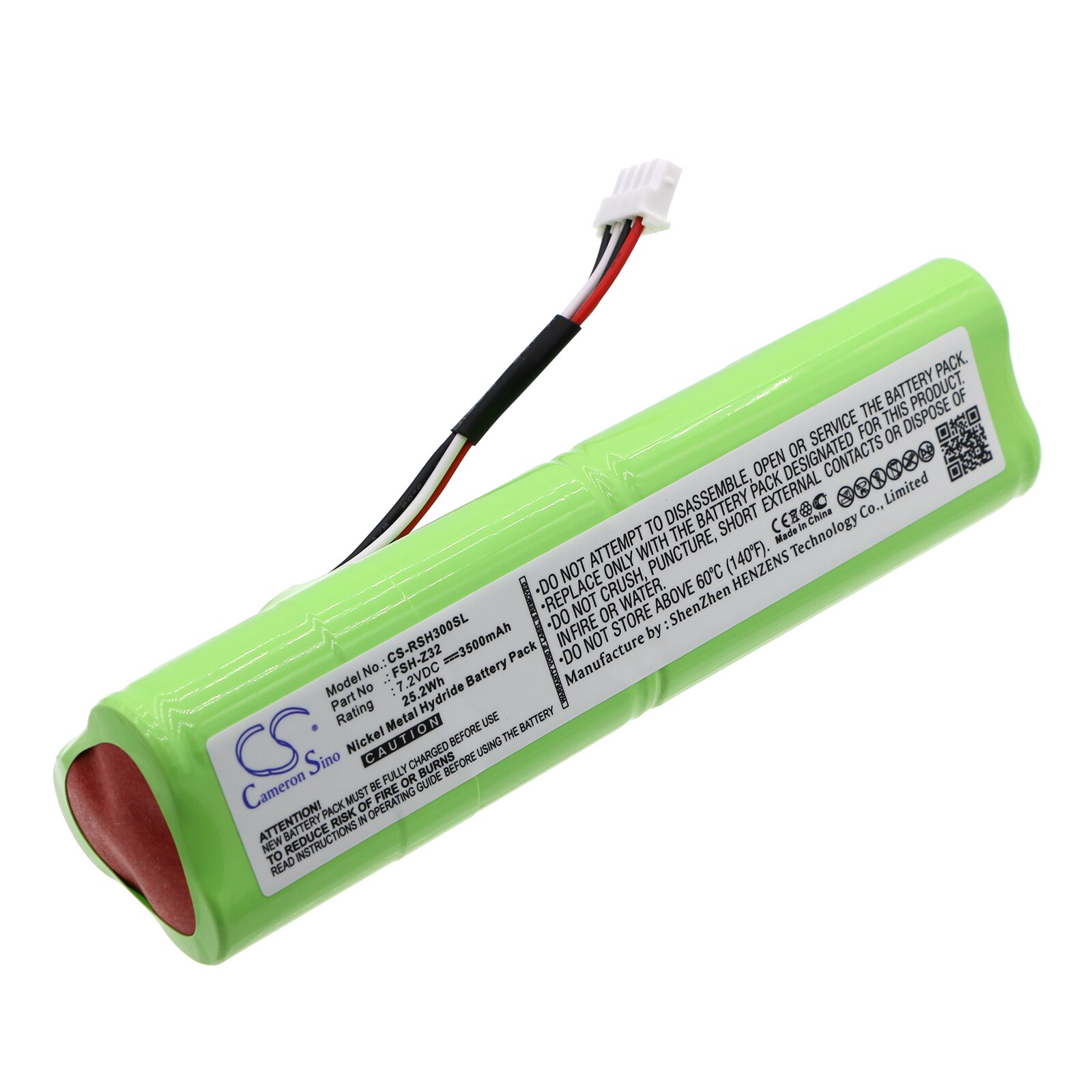 Batteri for test, undersøkelse, Utstyr for Rohde & Schwarz FSH-Z32, FSH3, FSH6 og andre