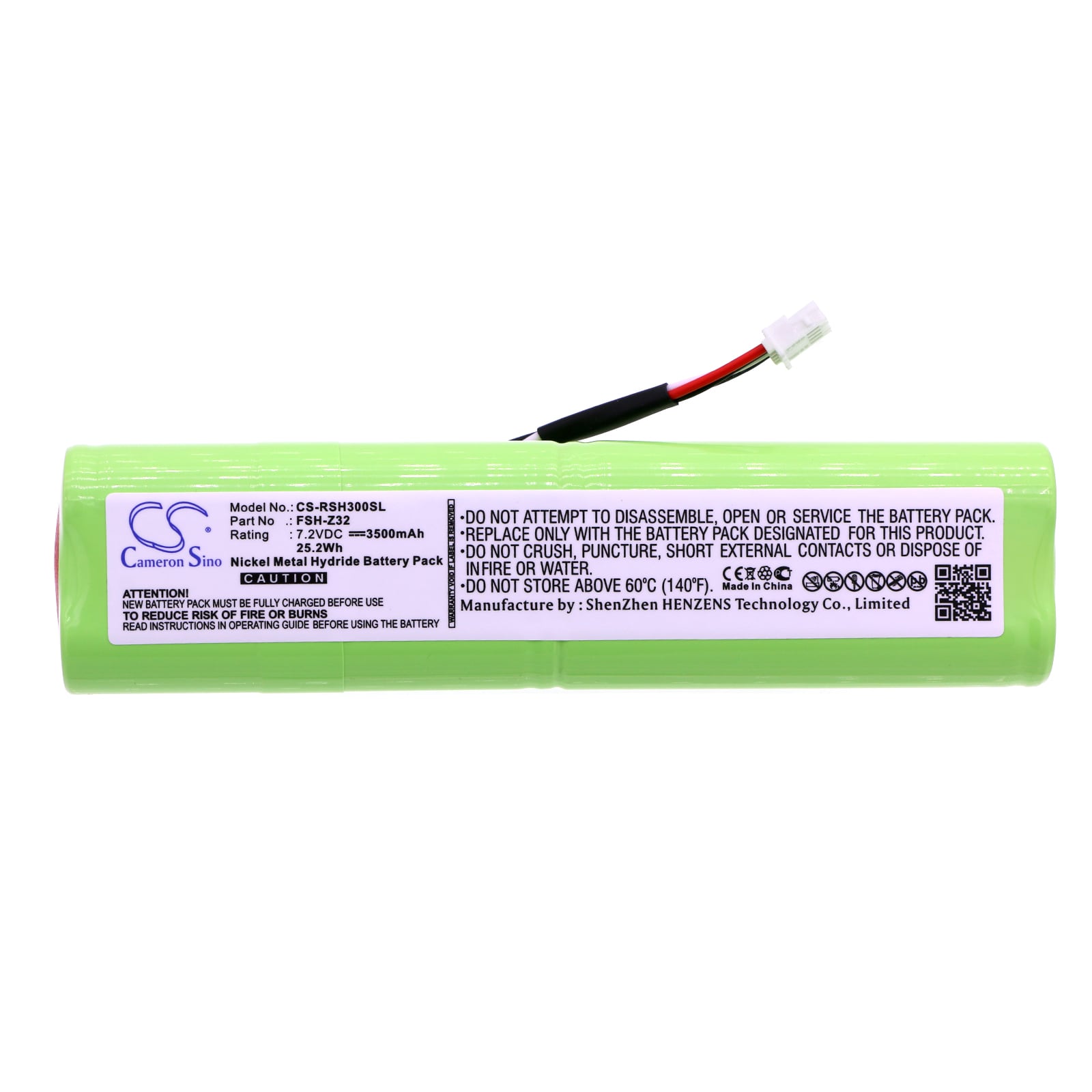 Batteri for test, undersøkelse, Utstyr for Rohde & Schwarz FSH-Z32, FSH3, FSH6 og andre