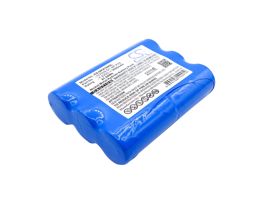 Batteri for test, undersøkelse, utstyr for Dranetz DBPX108, DBPG106, DBPV500 etc.